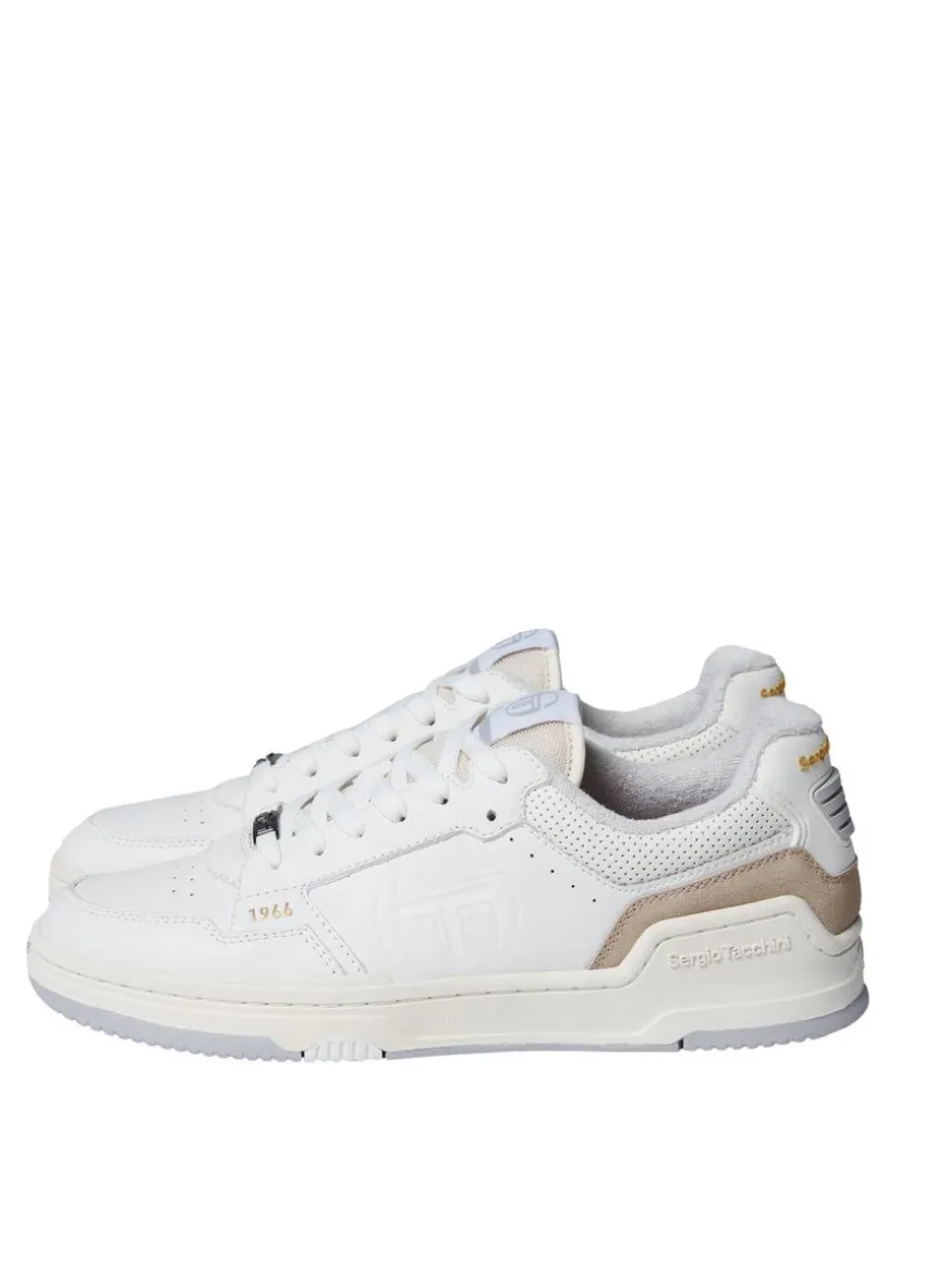 Prime Shot Da Ultra Sneaker- White Tofu/ Quiet Grey