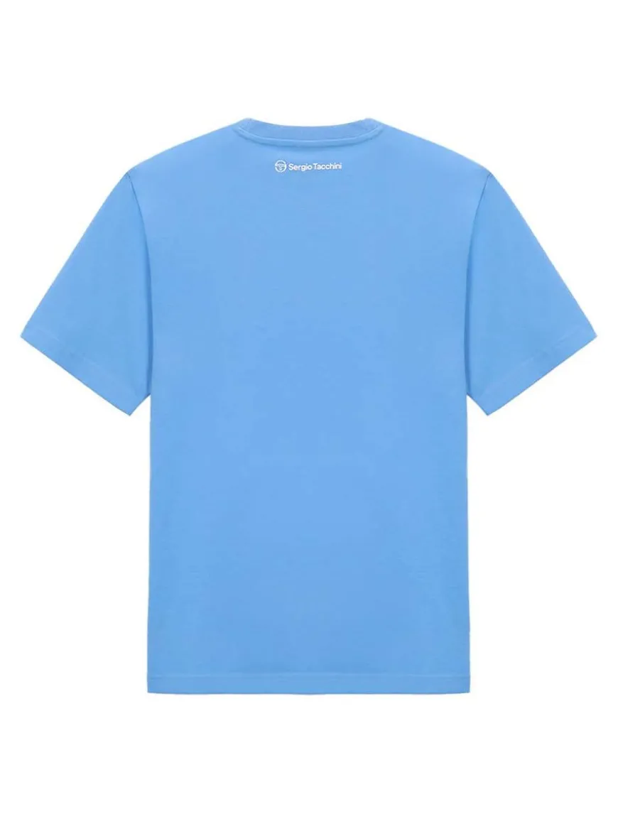Rally Mch T-Shirt- Light Blue