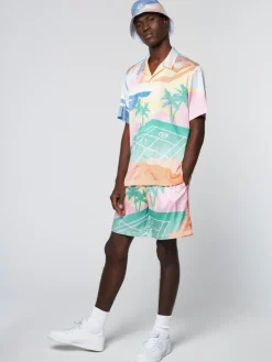Riviera Reversible Bucket Hat- Deep Mint/ Multi