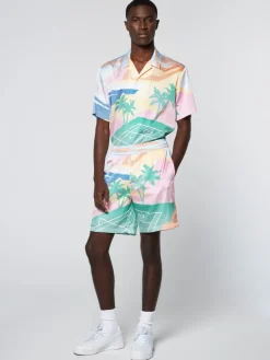Riviera Short- Deep Mint/ Multi
