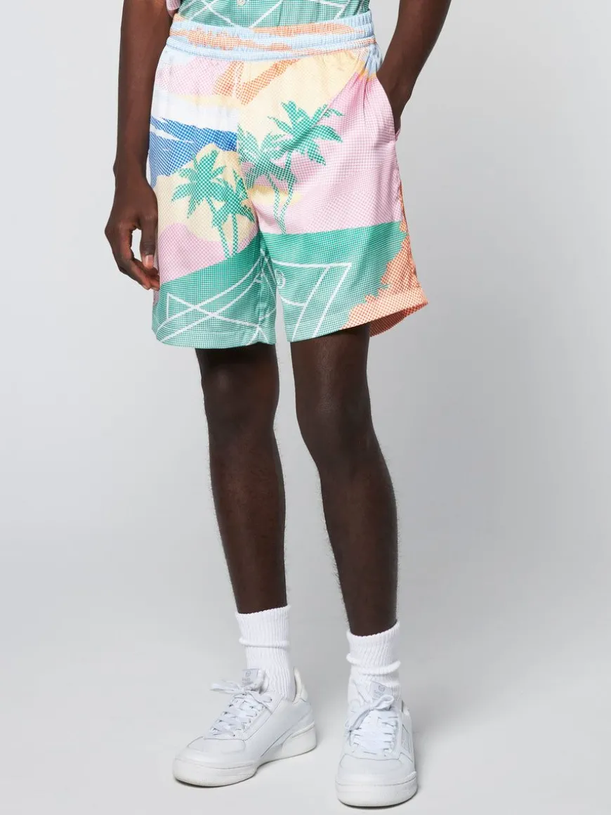Riviera Short- Deep Mint/ Multi
