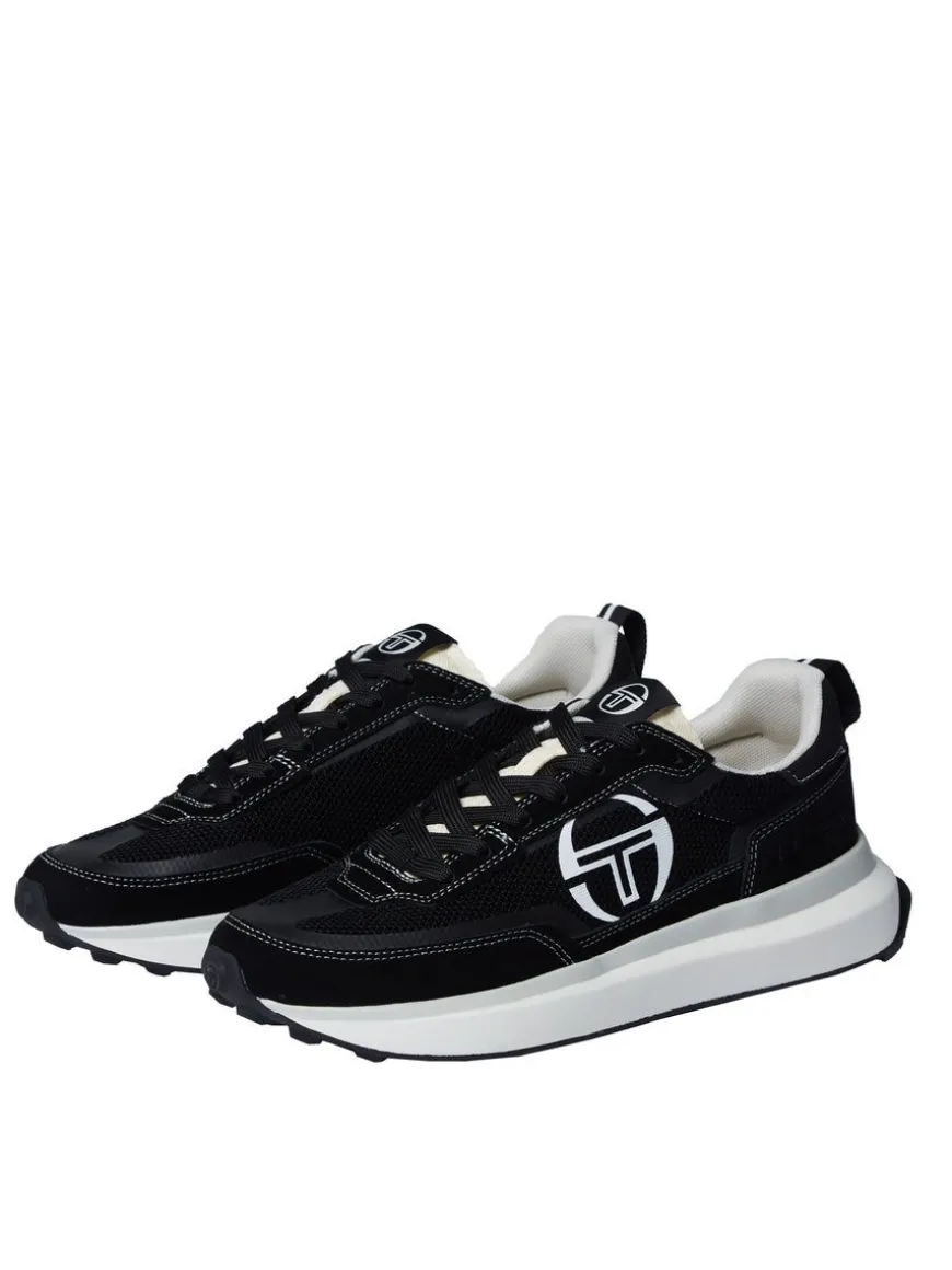 70'S Racer Sneaker- Raven/ Antique White/ December Sky
