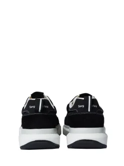 70'S Racer Sneaker- Raven/ Antique White/ December Sky