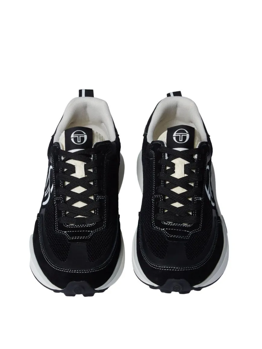 70'S Racer Sneaker- Raven/ Antique White/ December Sky