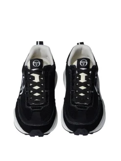 70'S Racer Sneaker- Raven/ Antique White/ December Sky