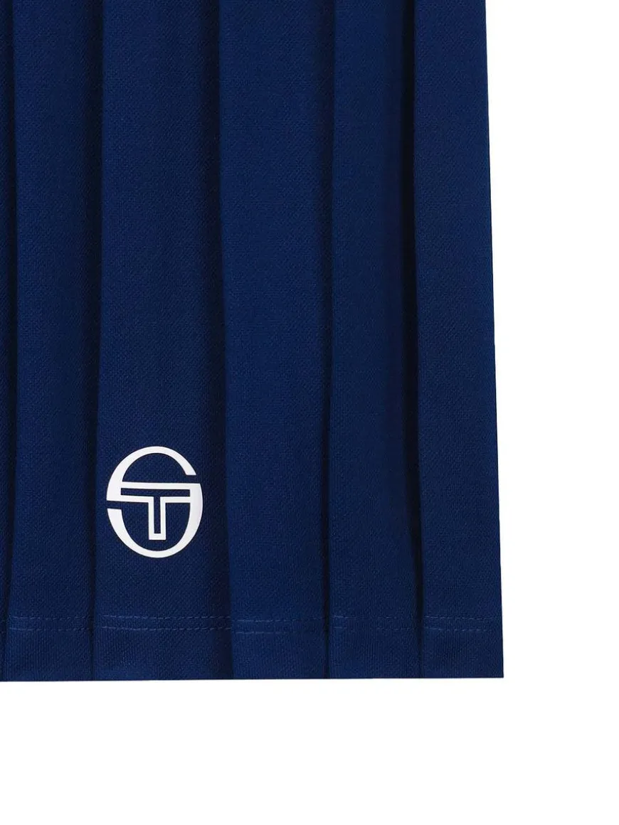 Scratch Staff Pleated Skort- Navy