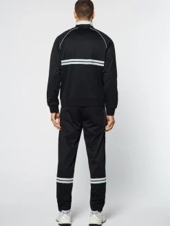 Spazio Dallas Track Jacket- Black Beauty