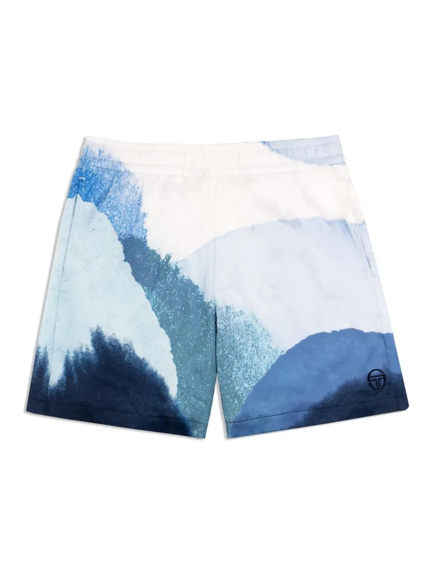Spiaggia Cabana Short- Maritime Blue/ Multi
