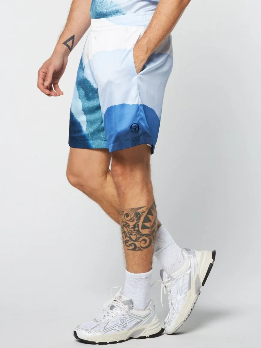 Spiaggia Cabana Short- Maritime Blue/ Multi