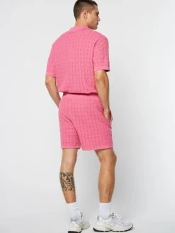 Ulivo Crochet Short- Wild Rose