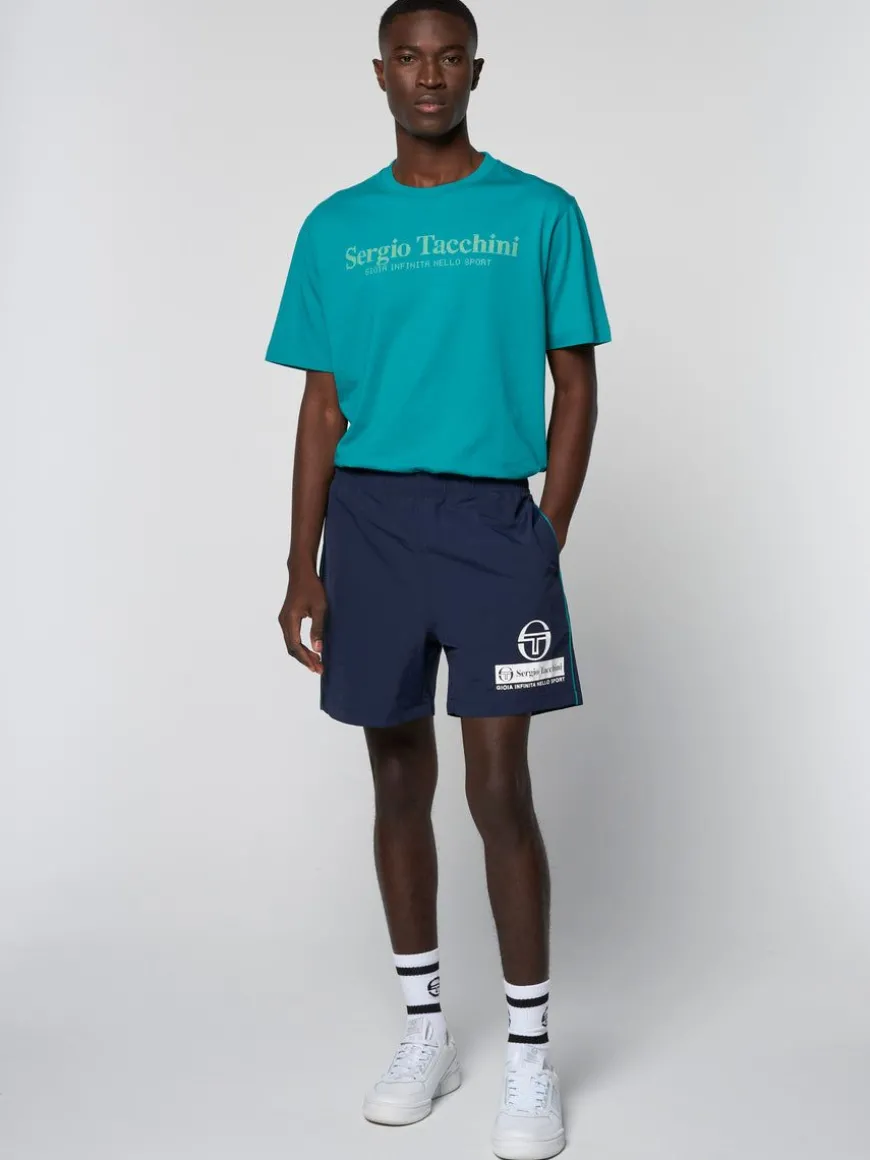Viva Nylon Short- Maritime Blue