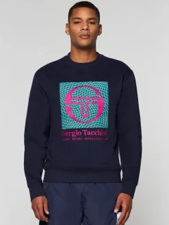 Warp Crewneck- Maritime Blue