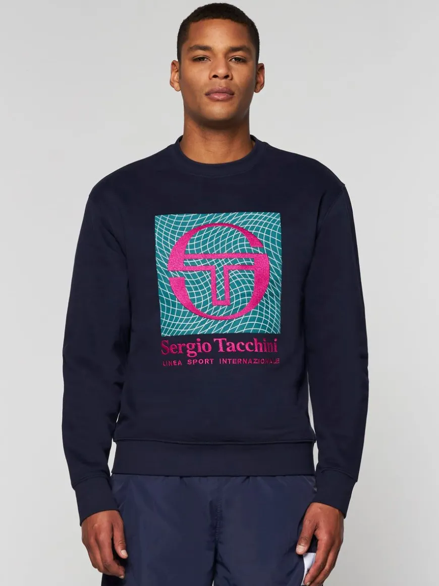 Warp Crewneck- Maritime Blue